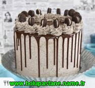 Bolu Çikolatalı profitorollü yaş pasta